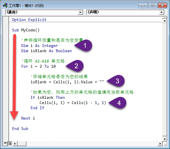 图片[1]-VBA 程序结构入门-一鱼